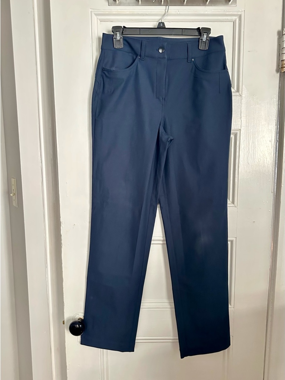 Lululemon Midrise Navy Relaxed-Straight Pants